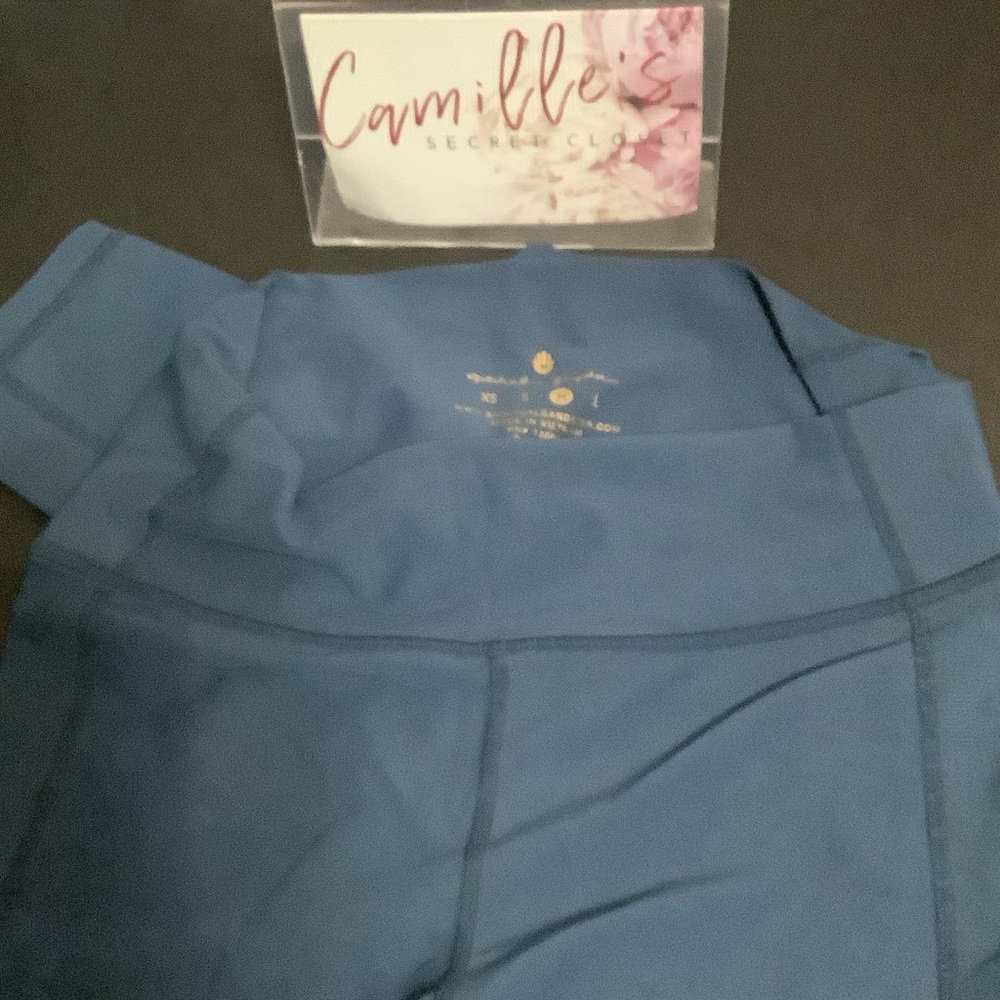 Spiritual Gangster Blue Leggings